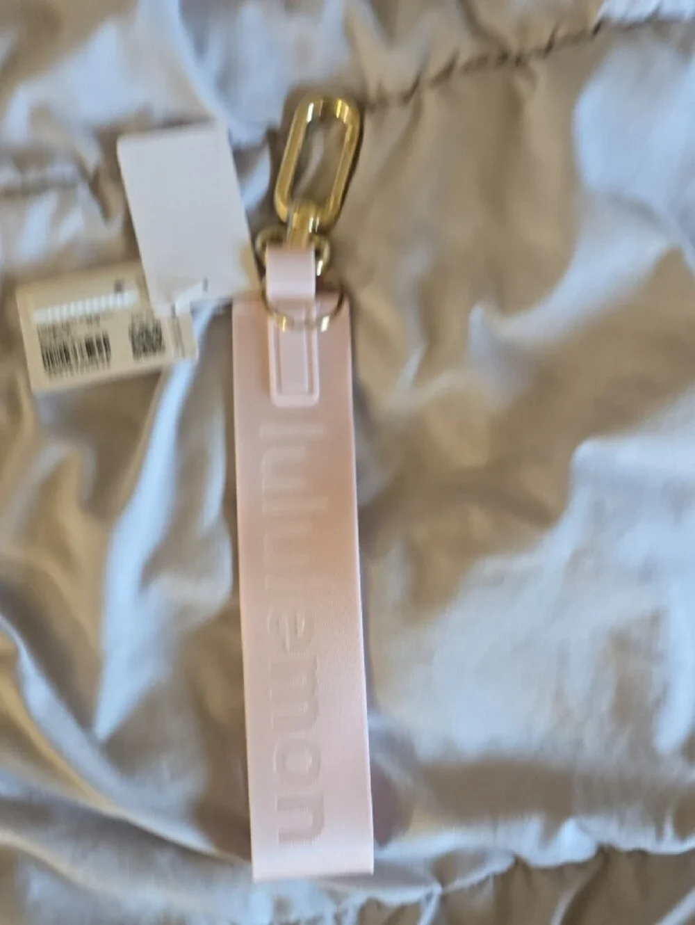 lululemon Never lost key chain